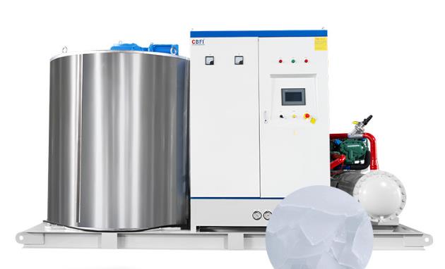 20噸直冷式塊冰機(jī)有多重，工作原理是什么